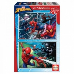 Puzzle 2x100 Spider-man De...