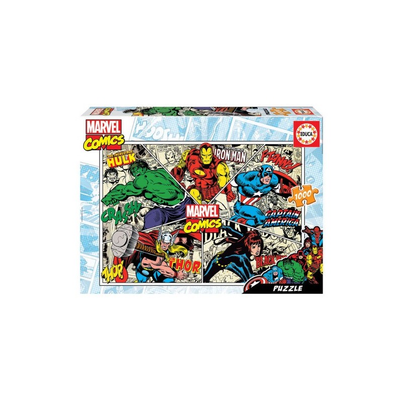 educa marvel comics puzzle rompecabezas 1000 pieza(s)
