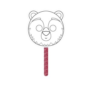 (obsoleto) mascara clf color c/palo oso