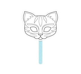 (obsoleto) mascara clf color c/palo gato