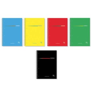 cuaderno serie premium tapa extra dura 70 grs. a-5 (148x210mm.) microperforado 160 hojas cuadricula