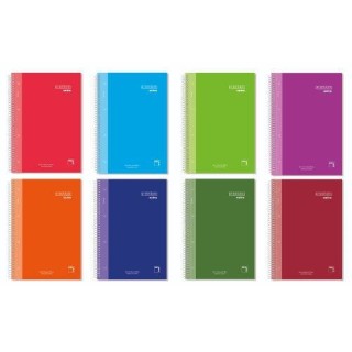 cuaderno serie premium extra tapa extra dura 90 grs. a-4 (210x297mm.) microperforado 120 hojas cuadr