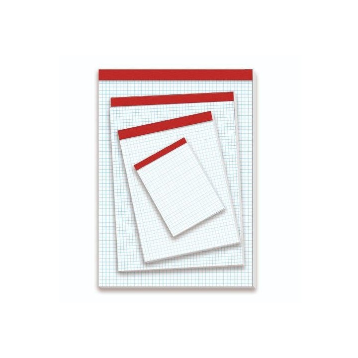 bloc de notas sin tapa 60 grs. 8o (105x155mm.) 80 hojas liso pacsa 18105