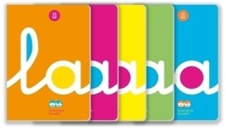 libreta lamela formato a4 rayado 2,5 mm - 50 hojas polipropileno 90 grs. lamela 06a4p02