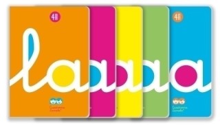 libreta lamela formato a4 rayado 4 mm - 50 hojas polipropileno 90 grs. lamela 06a4p04