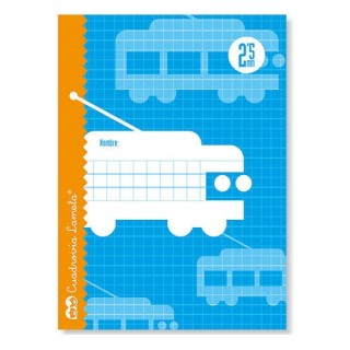 libreta cubierta basica 4o rayado 2,5 mm 30 hojas lamela 06002