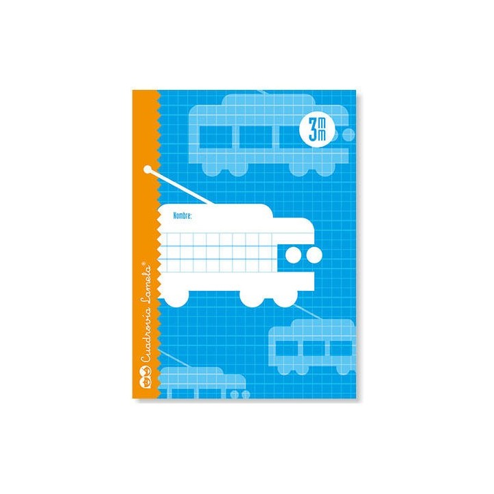 libreta cubierta basica 4o rayado 3 mm 30 hojas lamela 06003