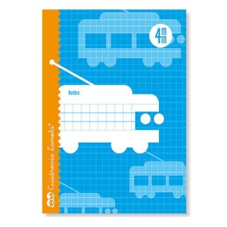 libreta cubierta basica 4o rayado 4 mm 30 hojas lamela 06004
