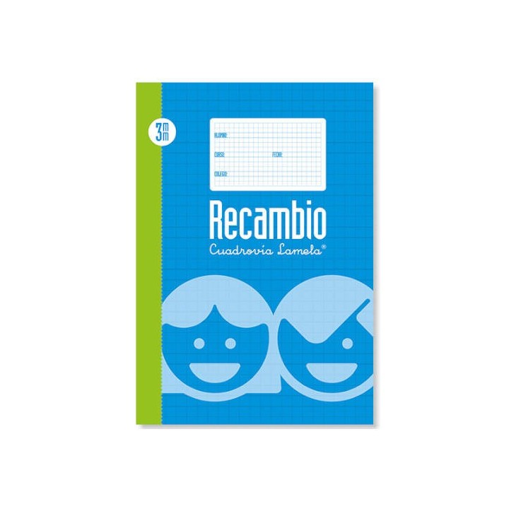 recambio formato folio rayado 3 mm lamela 09003