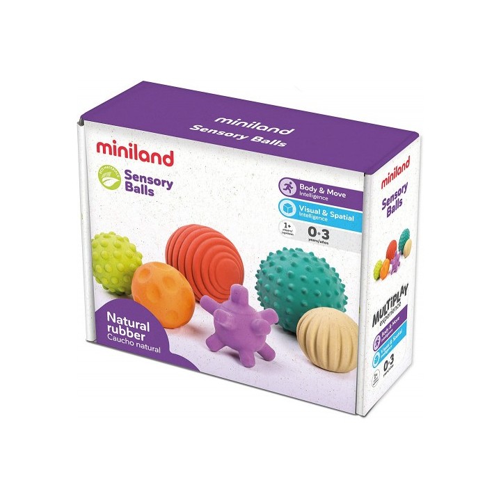 sensory balls miniland 97314