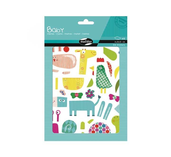 bl. 216 pegatinas maildor baby creativas 2