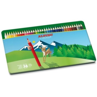 alpino al010760 laapiz de color multicolor 36 pieza(s)