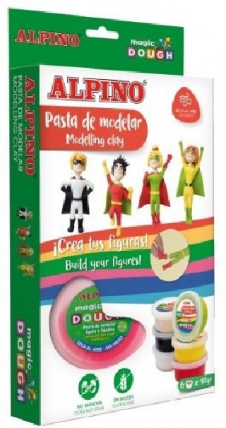 alpino dp000207 compuesto para ceramica y modelaje arcilla de modelar 240 g multicolor 1 pieza(s)