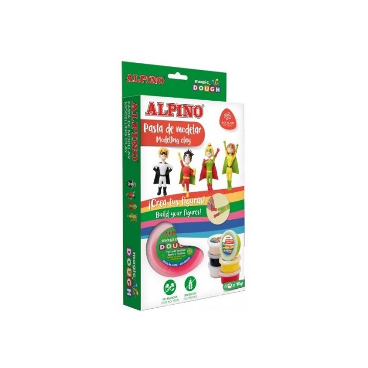 alpino dp000207 compuesto para ceramica y modelaje arcilla de modelar 240 g multicolor 1 pieza(s)