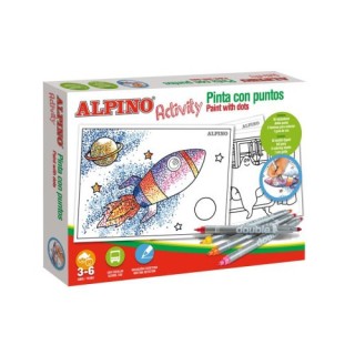 set activity pinto con puntos alpino ac000002