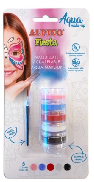blister botes maquillaje acuarelable alpino dl000621