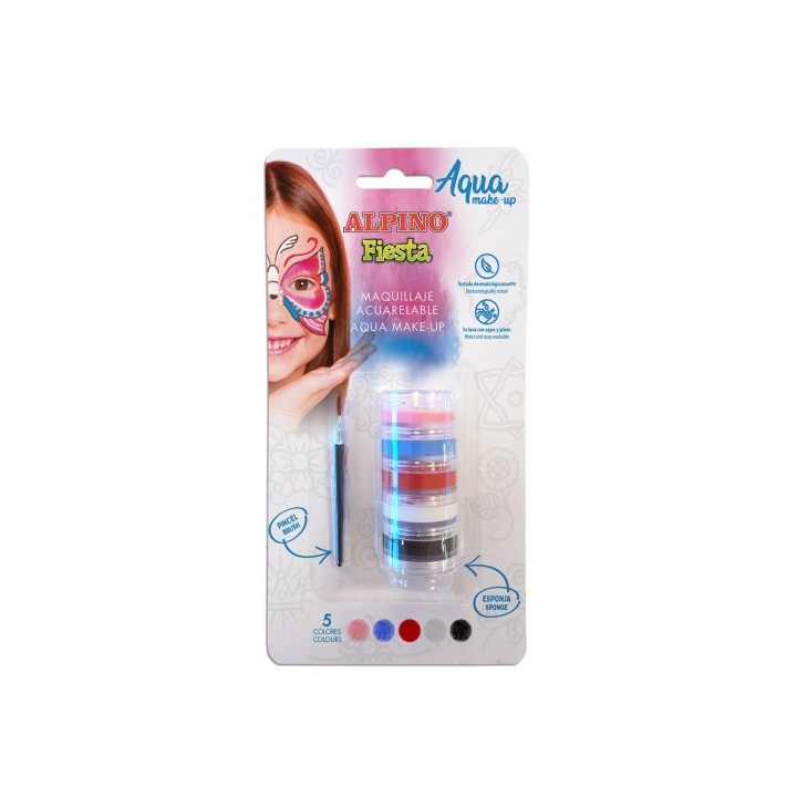 blister botes maquillaje acuarelable alpino dl000621