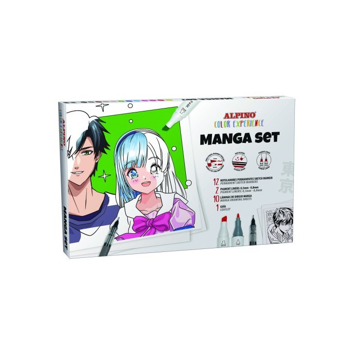 set de iniciacion al manga alpino ar001088