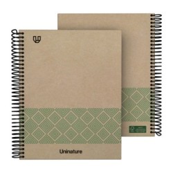 Cuaderno Reciclado A5 Kraft...