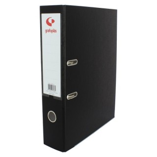 archivador palanca 65 color negro a4 lomo ancho 290x320x75 grafoplas 17269510