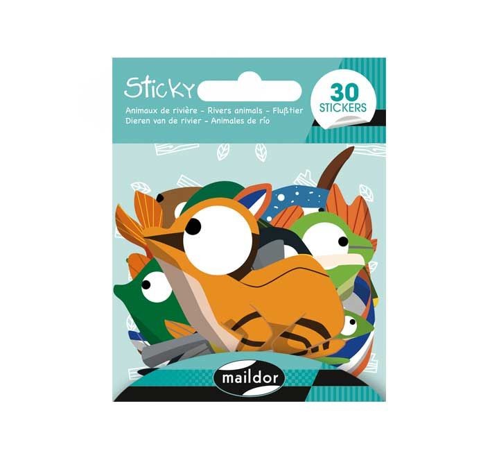 bl. 30 pegatinas maildor sticky animales rio