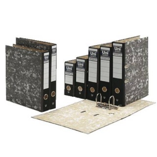 archivador novoclas 1/4a 65mm con rado color negro unisystem novoclas 7359110