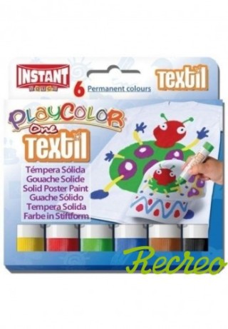 estuche textil one 6 colores surtidos playcolor 10401