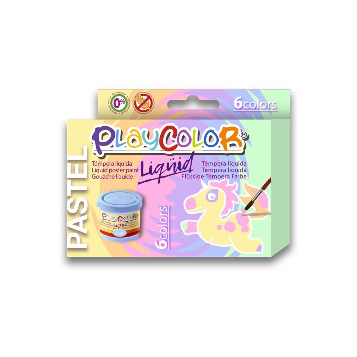 playcolor liquid pintura para carteles 40 ml 6 pieza(s)