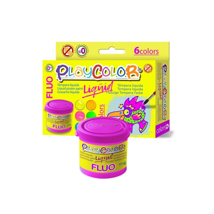 playcolor liquid pintura para carteles 40 ml 6 pieza(s)