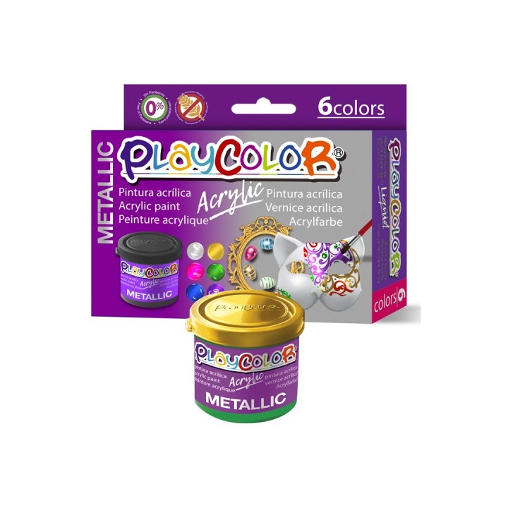 playcolor liquid pintura para carteles 40 ml 6 pieza(s)