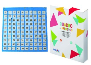 caja cuadro de numeros - a partir de 6 anos dohe 1019