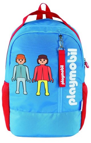 mochila grande - tamano 32 x 45 x 17 cm - playmobil - modelo core dohe 51659