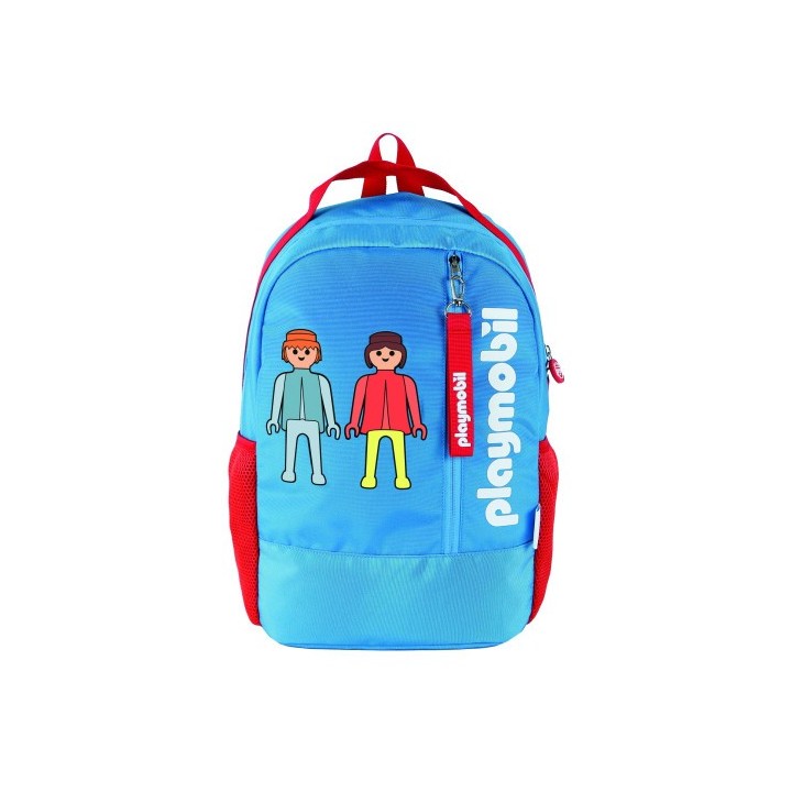 mochila grande - tamano 32 x 45 x 17 cm - playmobil - modelo core dohe 51659