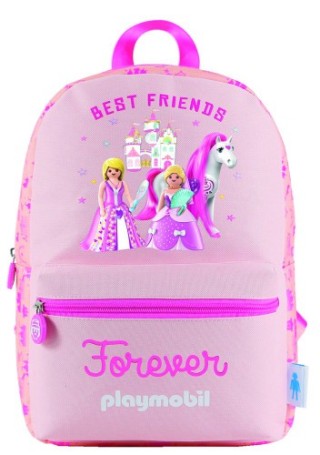 mochila infantil - playmobil - modelo princess dohe 51712
