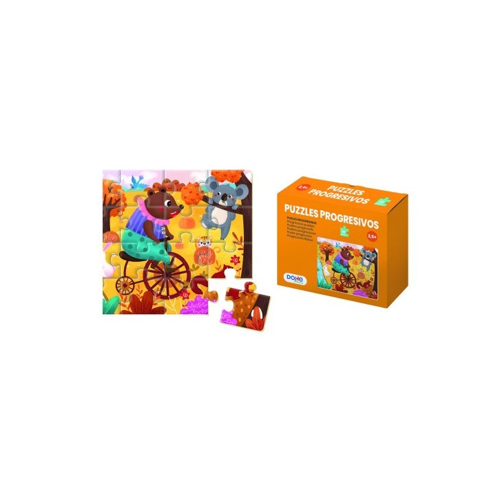 puzzle de 16 piezas - a partir de 2,5 anos dohe 65004