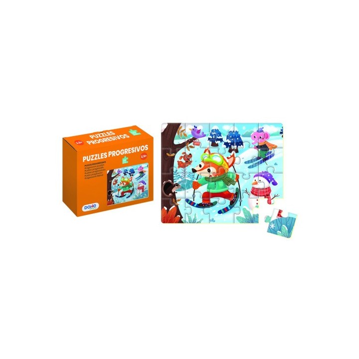 puzzle de 20 piezas - a partir de 2,5 anos dohe 65005