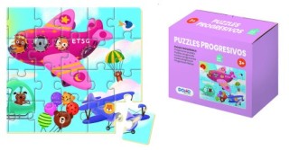 puzzle de 24 piezas - a partir de 3 anos dohe 65006