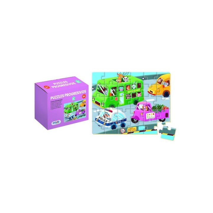 puzzle de 30 piezas - a partir de 3 anos dohe 65007