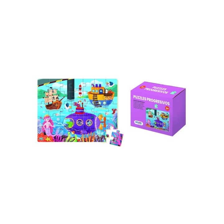 puzzle de 35 piezas - a partir de 3 anos dohe 65008