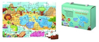 puzzle de 36 piezas - a partir de 4-6 anos - animal world dohe 65009