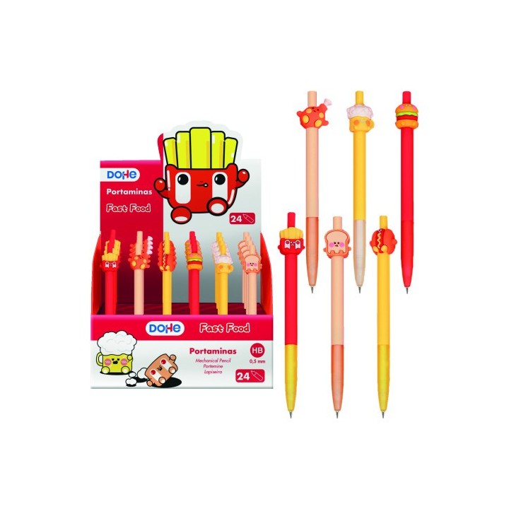 expositor con 24 portaminas fast food dohe 79681