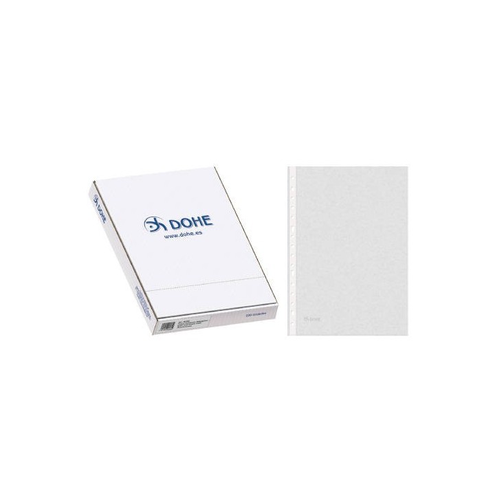 caja 100 fundas multitaladro basic plus folio 235x330 dohe 90580