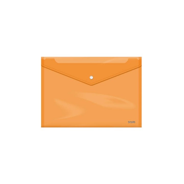 sobres polipropileno broche naranja folio apaisado 335x235 dohe 91478