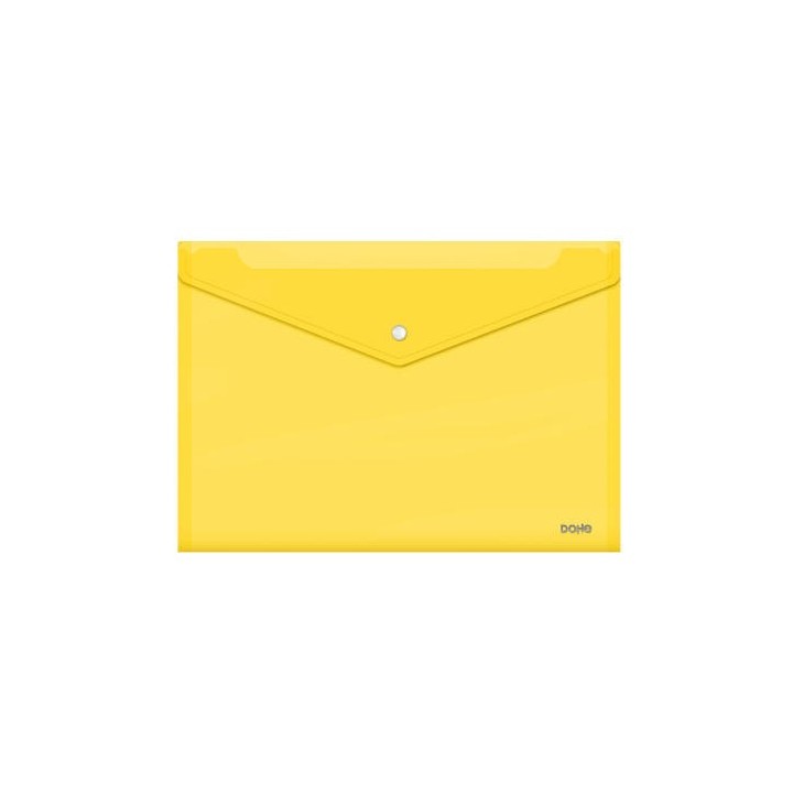 sobres polipropileno broche amarillo folio apaisado 335x235 dohe 91480