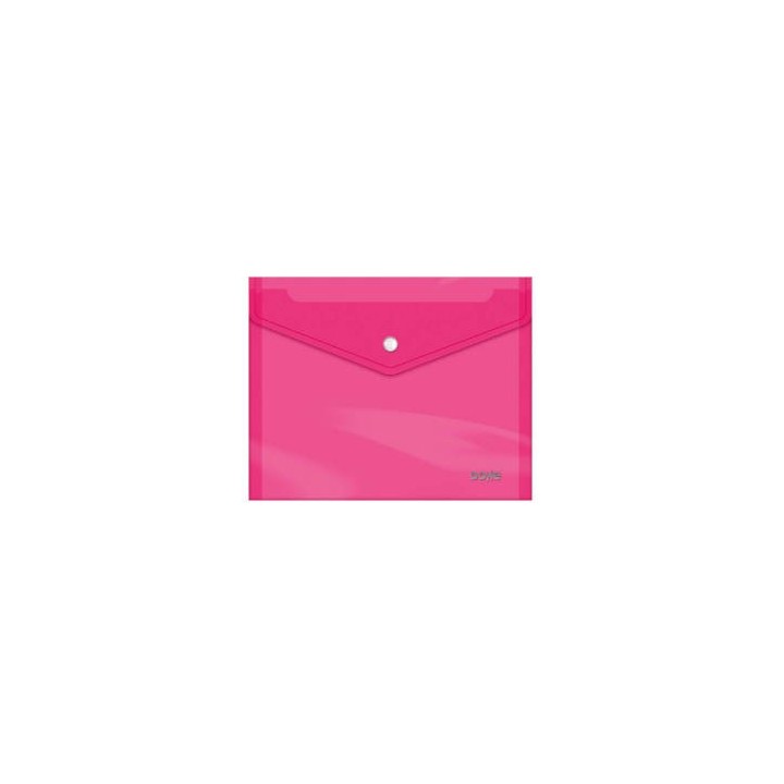 sobres polipropileno broche rosa a5 apaisado 225x170 dohe 91484