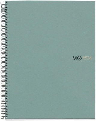 cuaderno 100% reciclado nb-4 a4 120hojas ecoazul miquelrius 6083