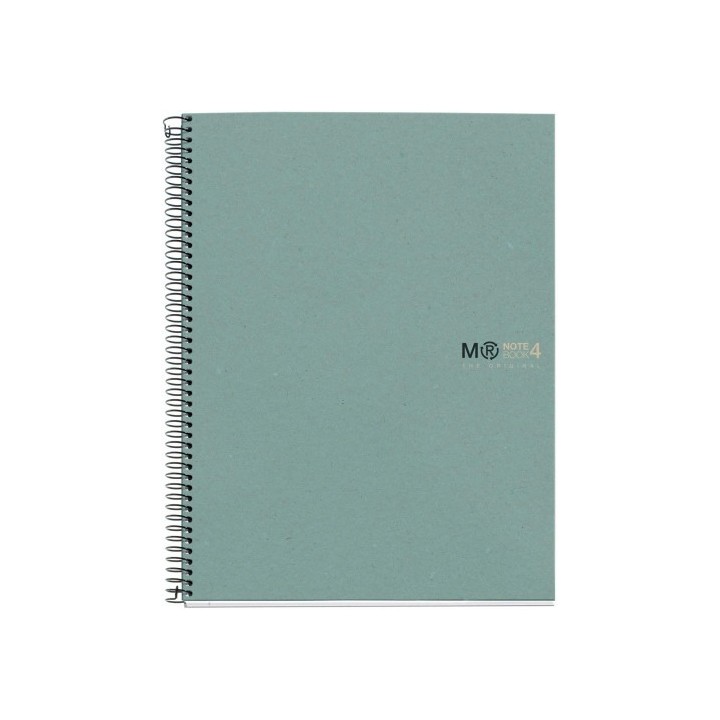 cuaderno 100% reciclado nb-4 a4 120hojas ecoazul miquelrius 6083