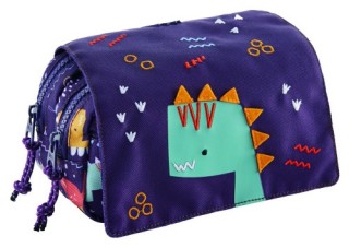 portatodos doble tapa reciclado fun dino miquelrius mr19251