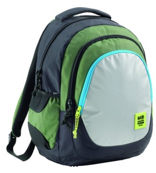 mochila triple berlin reciclada rider green miquelrius mr19332