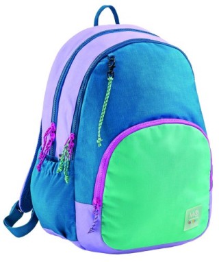 mochila triple oslo reciclada rider purple miquelrius mr19342